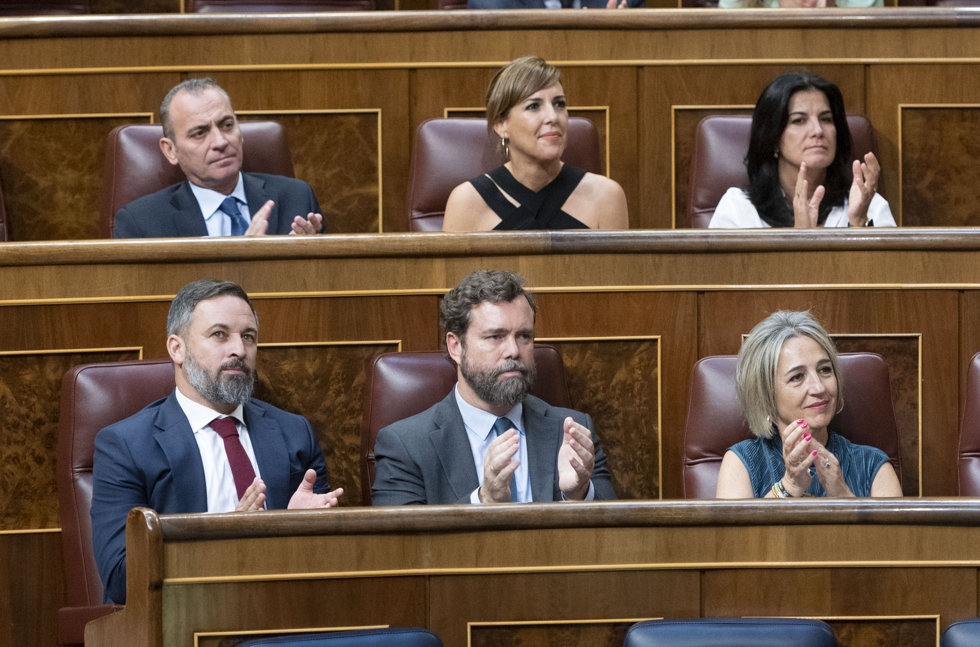 Grupo parlamentario de Vox.