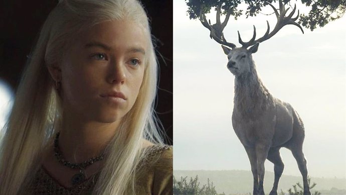 La Casa del Dragón: El augurio del ciervo blanco que define el futuro de Rhaenyra Targaryen