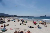 Desaconsejan el baño en el tramo central de la playa de Samil (Vigo) al detectarse niveles elevados de bacterias