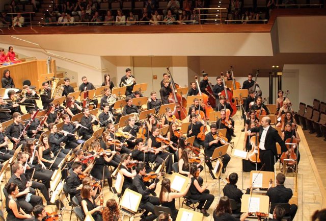 Archivo - La Joven Orquesta Sinfónica de Soria protagoniza el XXVII Otoño Musical en la jornada de este domingo