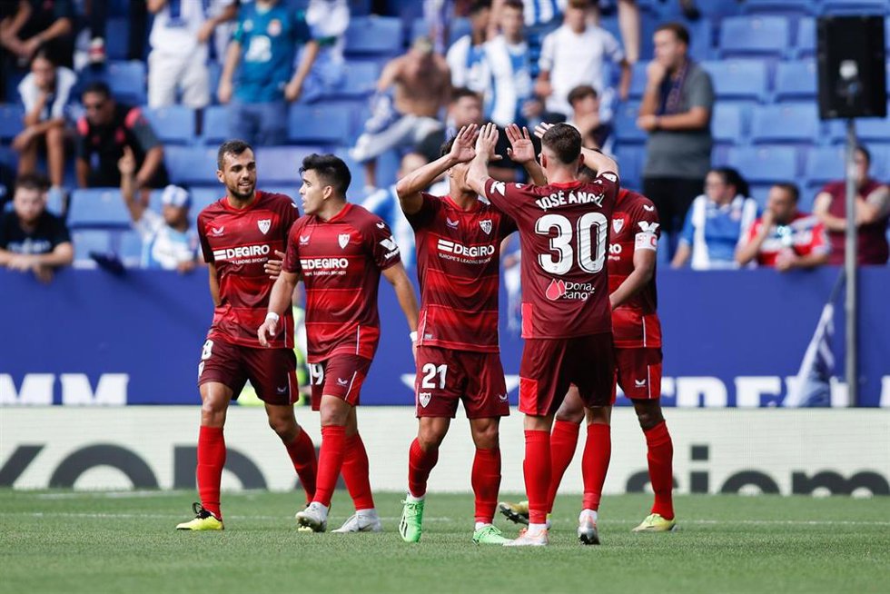 Jugadores del Sevilla