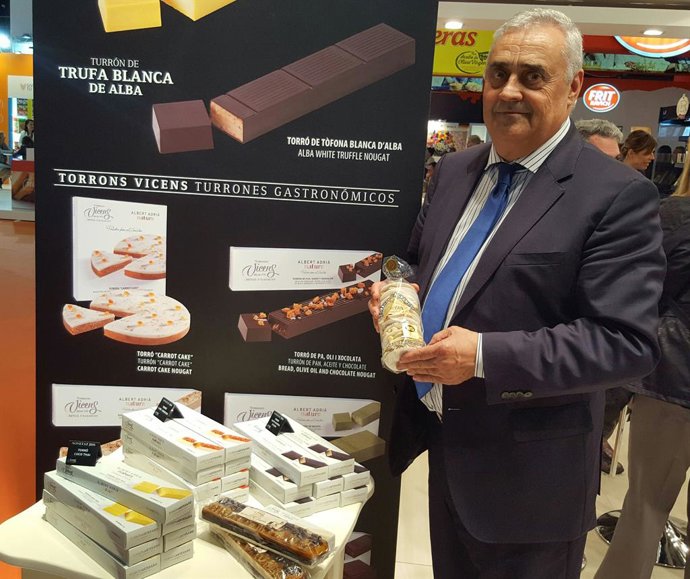 Archivo - Arxiu - El propietari de Torrons Vicens, ngel Velasco