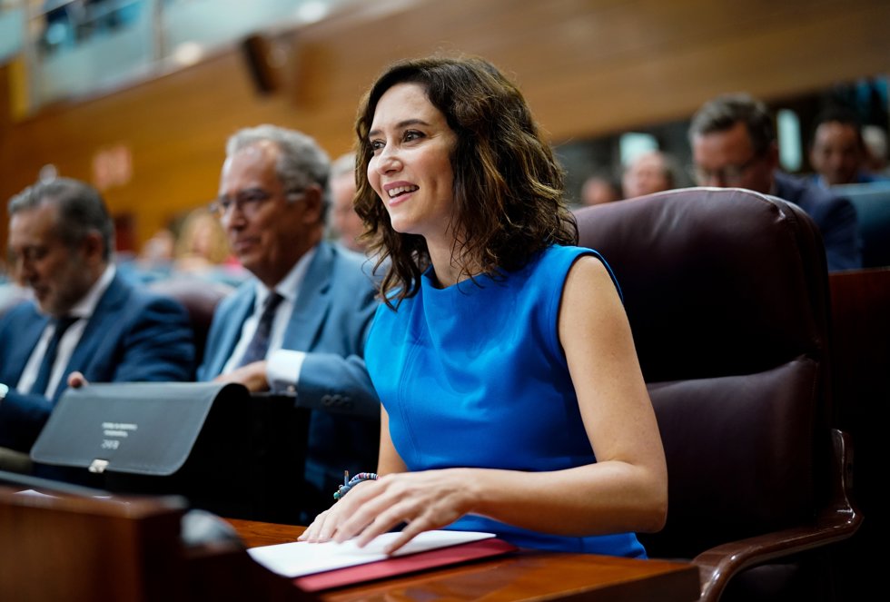 Isabel Díaz Ayuso interviene en la primera jornada del Debate del Estado de la Región