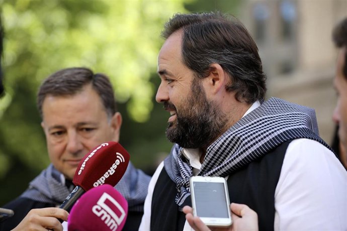 El presidente del PP de C-LM, Paco Núñez, en Albacete