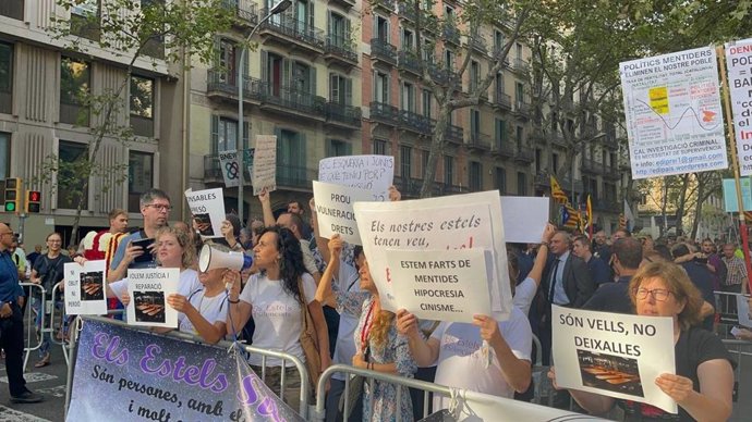 Imatge de la protesta