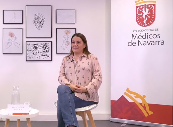 María Martín Bujanda, neuróloga del Hospital Universitario de Navarra.