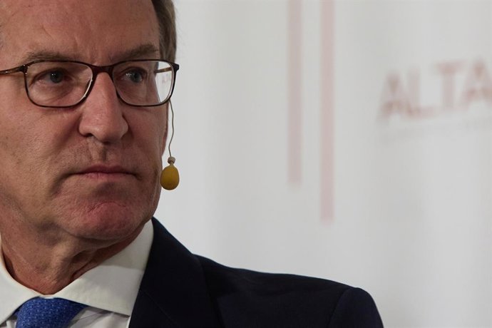 El president del Partit Popular, Alberto Núñez Feijóo