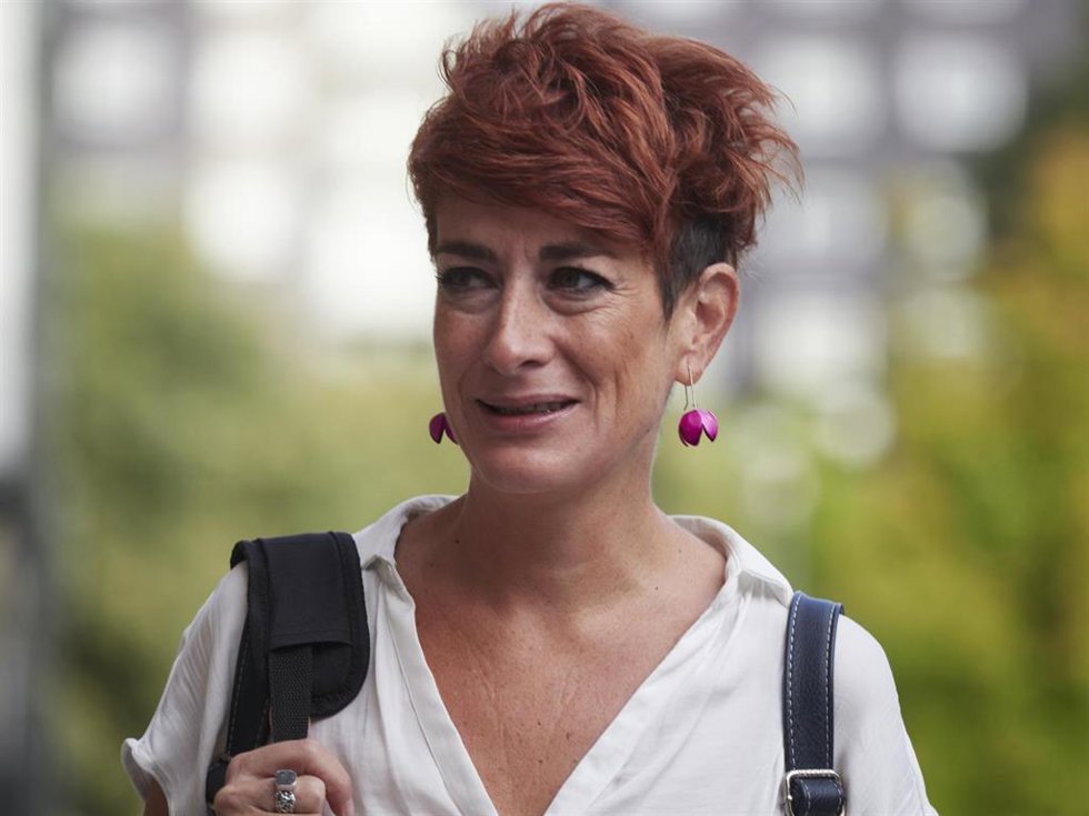 La portavoz de EH Bildu en el Parlamento de Navarra, Bakartxo Ruiz.