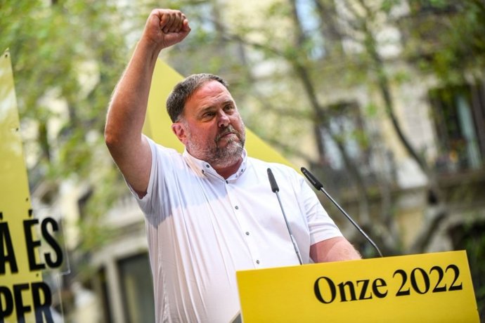 El líder d'ERC, Oriol Junqueras.