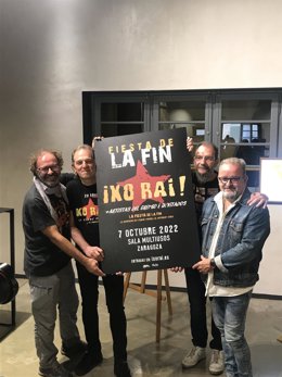 El grupo aragonés Ixo Rai! se despide de los escenarios con una última actuación el próximo 7 de octubre.