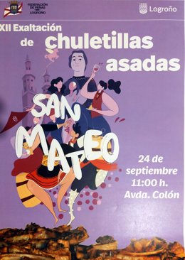 Cartel exaltación de la chuletilla