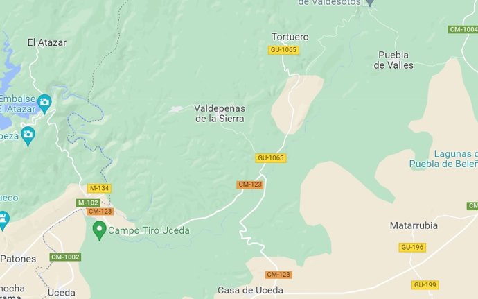 Archivo - Imagen de Valdepeñas de la Sierra en Google Maps