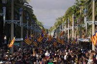 La Guardia Urbana cifra en 150.000 personas los asistentes a la manifestación de la ANC