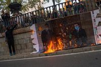 Unas 1.500 personas participan en la manifestación de la Esquerra Independentista