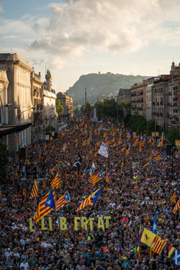 Imatge de la manifestació