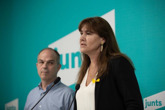 Archivo - La presidenta del Parlament Laura Borràs