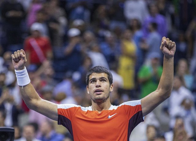 El tennista Carlos Alcaraz, en l'US Open 2022