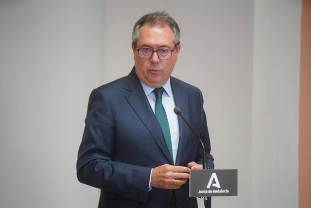 El secretario general del PSOE-A, Juan Espadas, en una imagen de 8 de septiembre.