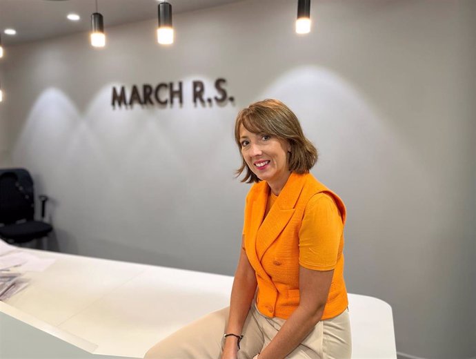 La nueva directora del departamento de industria y servicios de March RS, Laura Renedo.