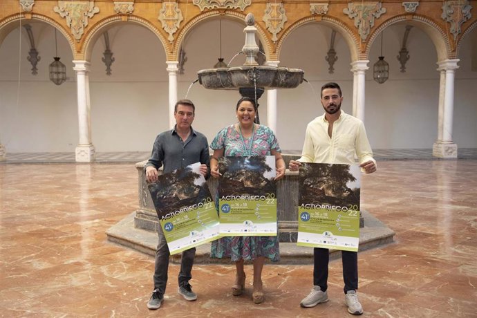 La presidenta de Iprodeco, Dolores Amo, en la presentación de Agropriego 2022.