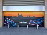 El Corte Inglés de Salamanca acerca el arte urbano a sus puertas en colaboración con la Liga Nacional de Graffiti
