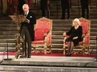 Carlos III, primer discurso ante el Parlamento británico antes de poner rumbo a Edimburgo para despedir a su madre