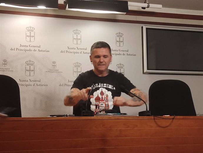 Rafael Palacios en la Junta General.