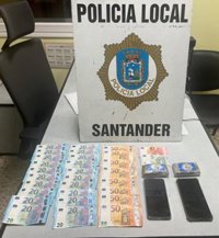 Detenido un joven con 200 gramos de hachís y 815 euros tras darse a la fuga en un control