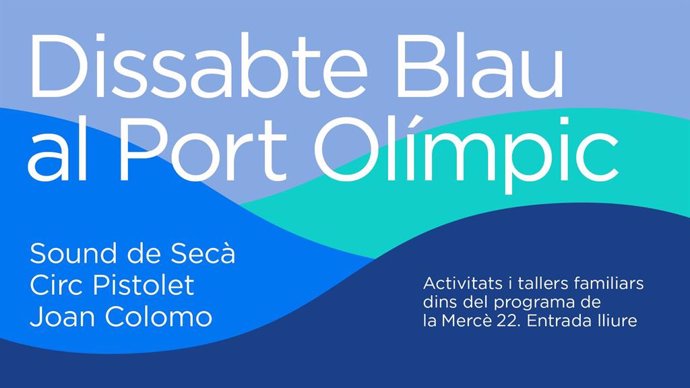 Cartell de la jornada d'activitats que acollir el Port Olímpic el 24 de setembre