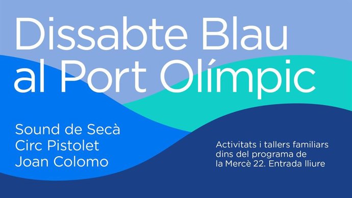 Cartell de la jornada d'activitats que acollir el Port Olímpic el 24 de setembre