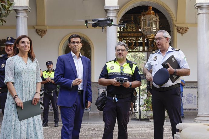 Nueva unidad de drones de la Policía Local de Granada
