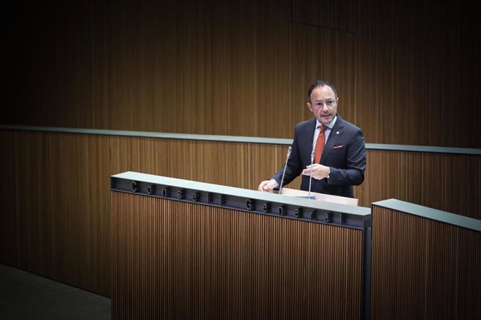 El jefe de Gobierno de Andorra, Xavier Espot, en el Debate de Orientación Política
