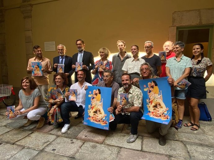 Presentación del programa de las fiestas de La Merc de Barcelona.