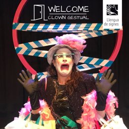 La Sala Ultramar de Valncia inicia la temporada con 'Welcome', un espectáculo de clown gestual adaptado a la comunidad sorda.