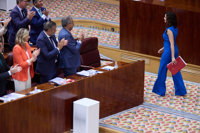 Ayuso lanza más de cincuenta anuncios en el Debate del Estado de la Región para afrontar con gestión el año electoral