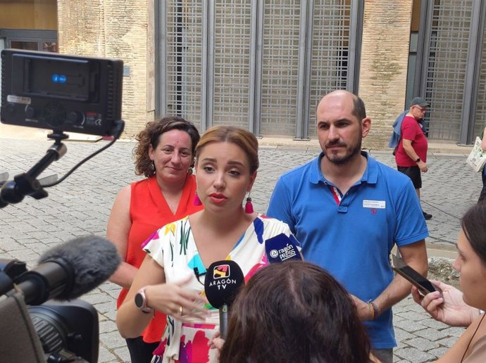 La líder de Podemos Aragón, Maru Díaz.