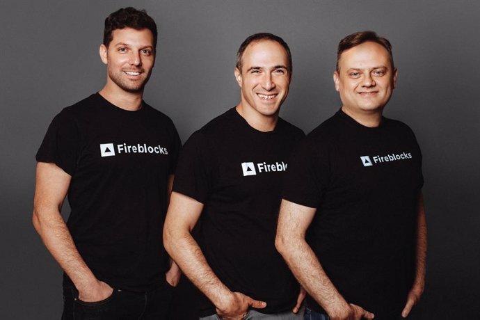Fireblocks Co-founders Michael Shaulov, Idan Ofrat, Pavel Berengoltz