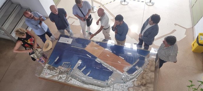 Fam trip en el puerto de Almería de la naviera Scenic Cruises