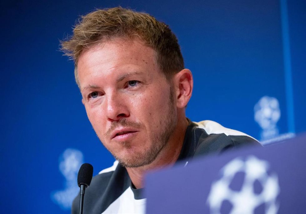 El entrenador del Bayern de Múnich, Julian Nagelsmann