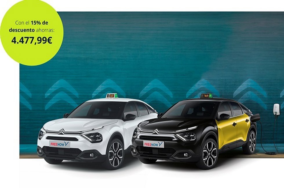 Descuento para taxista de Free Now y Citron