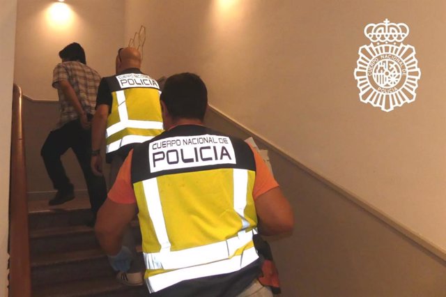 Imagen de la detención y la operación por el pedófilo con una cámara instalada en Salamanca.