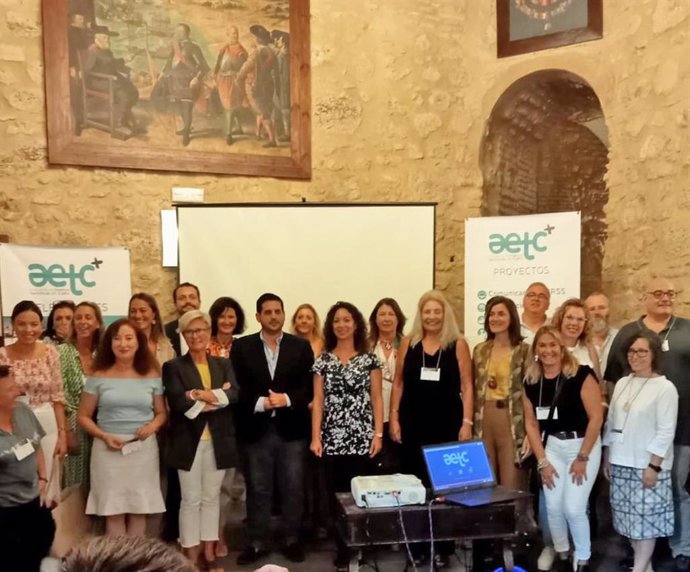 El delegado territorial de Turismo, Cultura y Deporte, Jorge Vázquez, en el encuentro de profesionales del entorno Jerez y Sanlúcar que organiza la Asociación de Empresas Turísticas de Cádiz