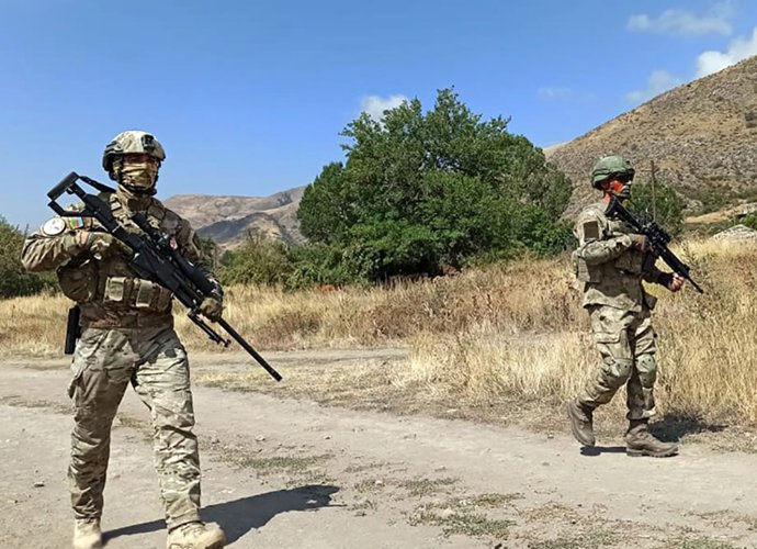 Archivo - Arxiu - Militars de l'Azerbaidjan a Nagorno-Karabakh 