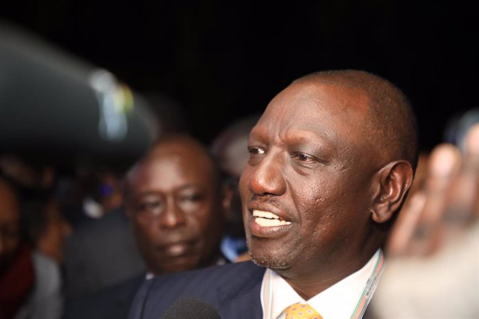 Archivo - El presidente electo de Kenia, William Ruto