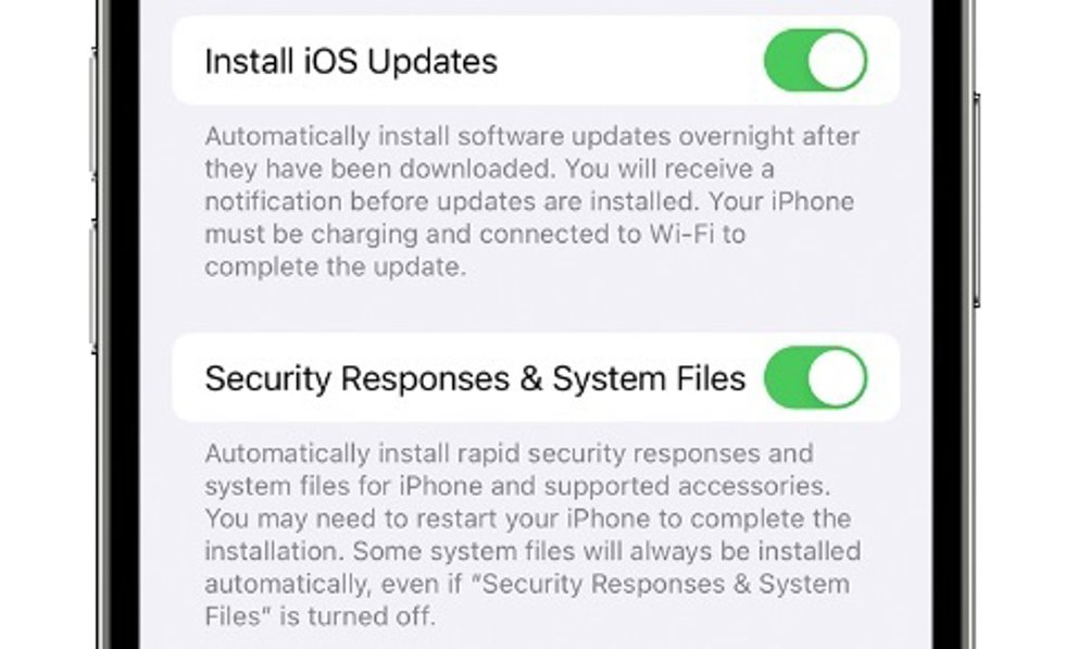 'Respuestas Rápidas De Seguridad' En Ios 16