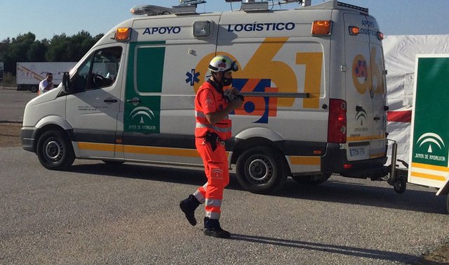 Archivo - Ambulancia del Centro de Emergencias Sanitarias 061.