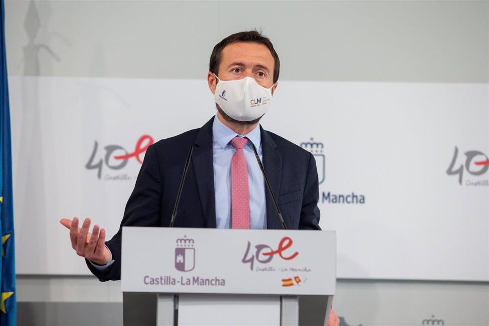 Archivo - El consejero de Desarrollo Sostenible del Gobierno de Castilla-La Mancha, José Luis Escudero, en foto de archivo