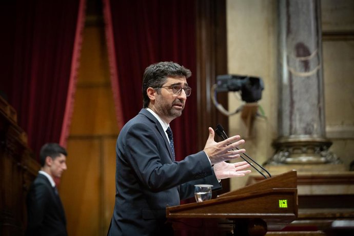 Archivo - El vicepresident de la Generalitat, Jordi Puigneró