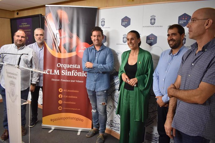 Presentación del concierto que dará la Orquesta Sinfónica de Castilla-La Mancha en Ciudad Real