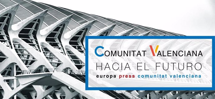 Cartel del foro Comunitat Valenciana Hacia el Futuro